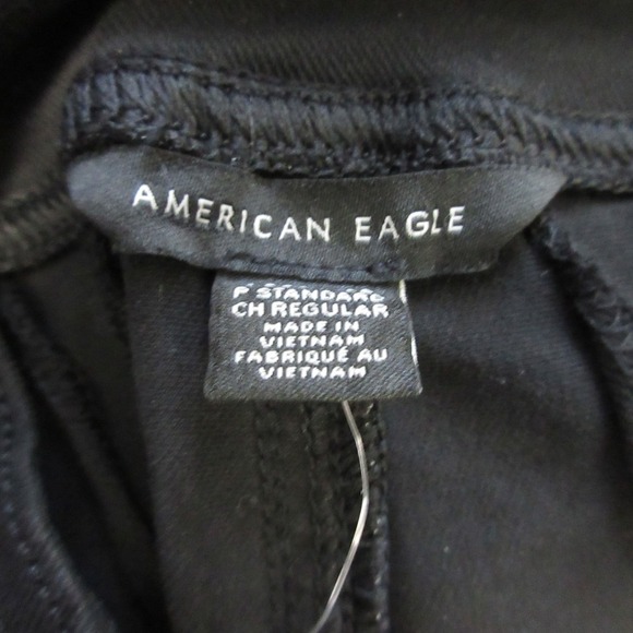 American Eagle Kick Bootcut Pants Next Level Stretch Women S Black Party 414 - Picture 2 of 15